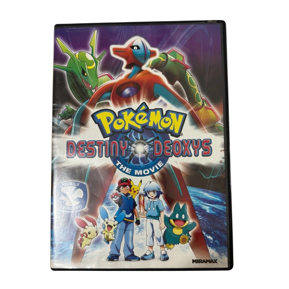 Pokémon Destiny Deoxys The Movie DVD 2005 VTG